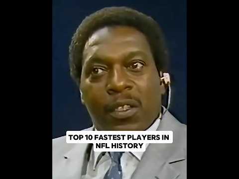 Top 10 Fastest Players In NFL History#shorts #actor #longervideos