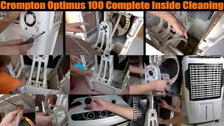 Crompton Optimus 100 ltr Desert Air Cooler Complete Inside Cleaning After More Then 1 year of Use
