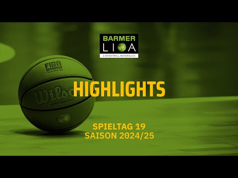 Alle Highlights des 19. Spieltags - BARMER 2. Basketball Bundesliga | SDTV Basketball