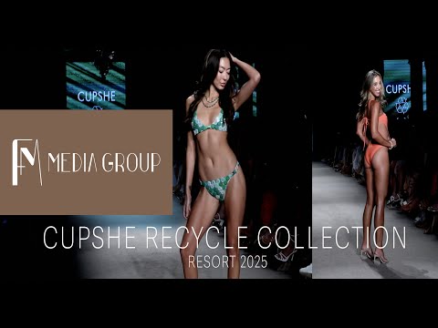 CUPSHE RECYCLE COLLECTION RESORT 2025 MIAMI SWIM WEEK 4K