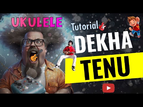 Dekha tenu easy ukulele tutorial🎸|Mohhamad faiz |Jaani |@chiligarlic1