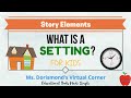Identifying Story Settings for Kids