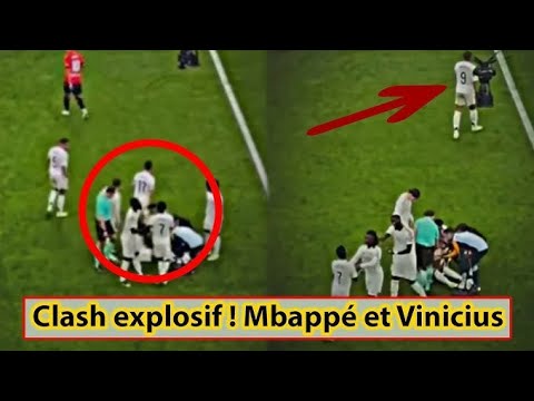 LA BAGARRE ENTRE MBAPPÉ ET VINICUS LORS DE REAL MADRID VS OSASUNA