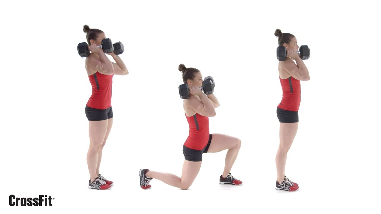 MOVEMENT TIP: Dumbell Front Rack Lunge