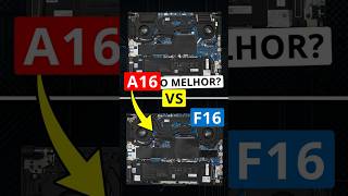 O que muda? Asus TUF A16 vs F16 na construção interna