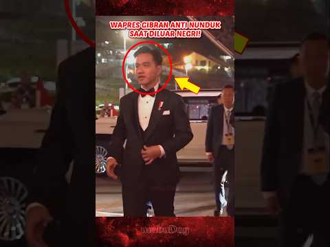 Anti NUNDUK-NUNDUK! Ini tampilan gibran saat keluar negri #gibran #wapres #rakyat #pemerintah #news