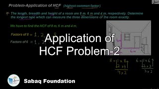 Application of HCF Problem-2