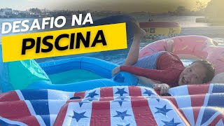 DESAFIO NA PISCINA * Construindo um Parque Aquático em Casa