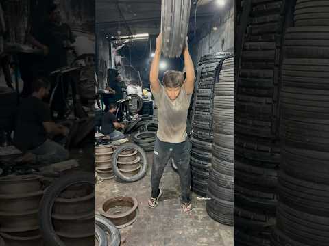 पुराने Tyre को नया एसे बनाते हैं #reels #viral #trending #shorts #bhookhasher