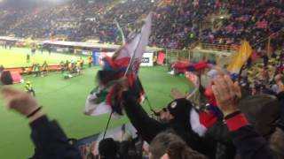 Curva Andrea Costa BOLOGNA-Napoli 1-7 4/02/17