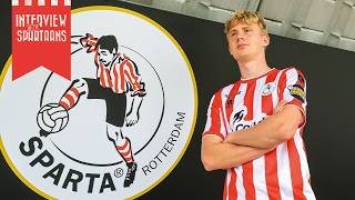 Cedric Hatenboer: "Er komen veel jeugdherinneringen naar boven nu ik terug ben bij Sparta"