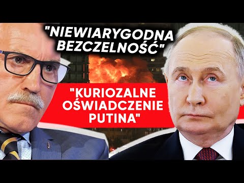 Konflikt Izrael-Iran. Kuriozalne oświadczenie Putina. Gen. Bieniek ostro: Niewiarygodna bezczelność