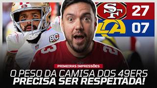 ATROPELO EM MELBOURNE! 49ers PASSAM O CARRO no EX-FAVORITO da NFL | Primeiras Impressões