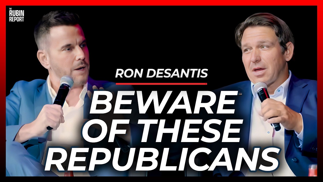 Dave Rubin Shocked by DeSantis’ Warning About Fake Republicans Tricking Voters | Ron DeSantis