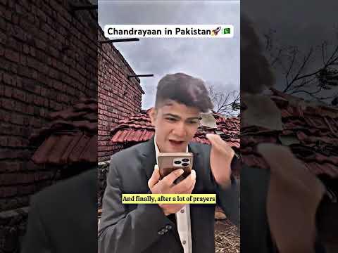 Chandrayaan in Pakistan🚀🇵🇰 #chandrayaan3 #shorts