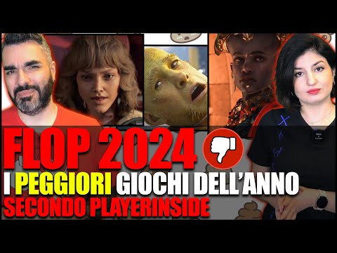 FLOP 2024: I videogiochi più DELUDENTI dell'anno SECONDO PLAYERINSIDE