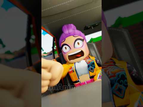 Rumi and Jinu vs POLICE 😂👮‍♂️ Roblox Brookhaven Story #roblox #kpopdemonhunters #shorts