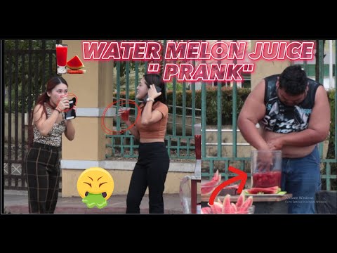 WATER MELON JUICE "PRANK" | Nandiri sila akala nila madumi 🤣
