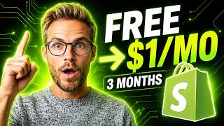 Shopify Free Trial Explained – Start Free + $1/Month for 3 Months