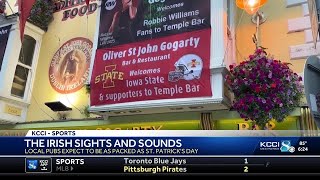Irish pubs expected to be packed for Saturday's Iowa State football game in Dublin