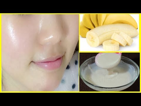 Permanent Skin Whitening Banana Facial | Get Fair- Spotless- Glowing- Milky Whiten Skin at Home