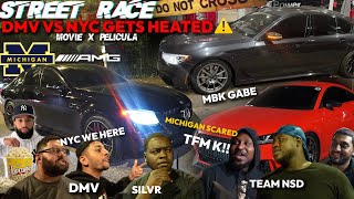 HEATED MICHIGAN VS NYC TTRS !! AMG E63 VS NYC 340 F30 GONE WRONG! I FINALLY RACED C300 VS Q50 VR30 