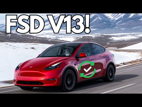 Tesla FSD V13 Goes in Reverse! First Drive and Initial Impressions