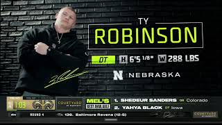 Eagles Draft Nebraska DT Ty Robinson with the 111th Overall Pick in 2025 NFL Draft | ESPN
