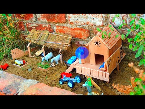 diy how to make wooden house | cow shed | house of animals | horse house – cow shed | woodworking