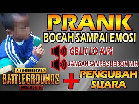 BOCAH BACOT TAPI BIKIN NGAKAK + VOICE CHANGER - PRANK PUBG MOBILE FUNNY MOMENT #2