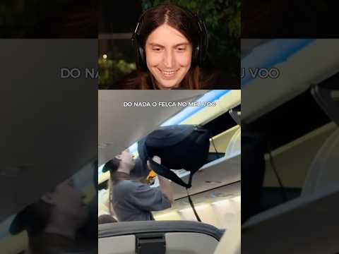 o felca foi flagrado no avião?