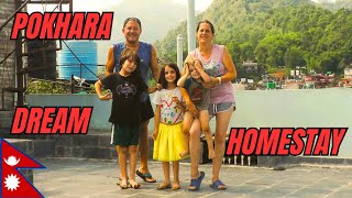 $15 POKHARA Amazing Holiday APARTMENT 🇳🇵 SWISS FAMILY IN NEPAL