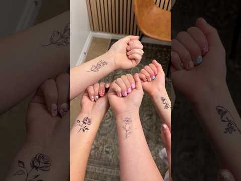 CRICUT GIRLS NIGHT CRAFT IDEAS: DIY Personalized Cups, Tattoos, and Locket Photos #ad #girlsnight