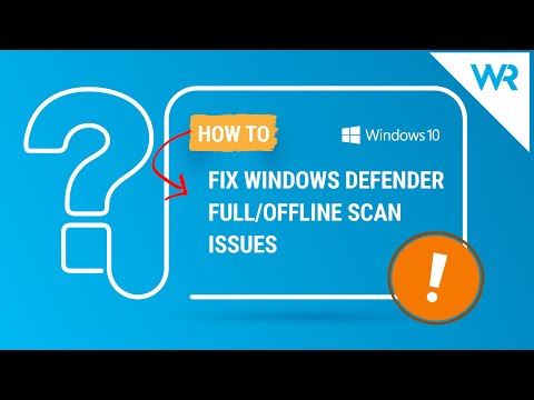 windows defender offline scan in safe mode