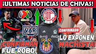 🔥🐐 ULTIMA HORA LE ROBAN FICHAJE DE LUJO A CHIVAS! QUEDA FUERA? CASTIGAN A CHICHARITO! PERJUDICARON A