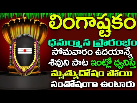 సోమవారం   - లింగాష్టకం విన్నారంటే మీ కష్టాలన్నీ పోయి కుబేరులు అవుతారు | SHIVA SONGS