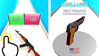 Gun Evolution - Weapon Gun Evolution Shoot Run - All Levels iOS Android GamePlay