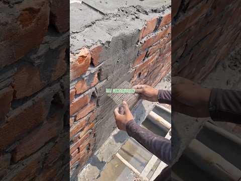 How to paste fiber net on wall