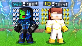 Mikey SAVITAR Armor vs JJ GODSPEED Armor Survival Battle in Minecraft (Maizen)