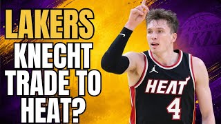 COULD LAKERS TRADE DALTON KNECHT TO MIAMI HEAT?