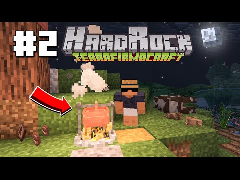 Realistic Minecraft? HARDROCK TerraFirmaCraft (Delicious Soup) #2