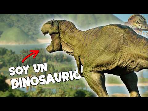 SOY UN DINOSAURIO en JURASSIC WORLD EVOLUTION 2! Juego como dinosaurio Tiranosaurus Rex y Sobrevivo