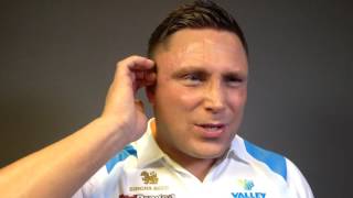Gerwyn Price beats Robert Thornton 5-3 at the Grand Slam of Darts