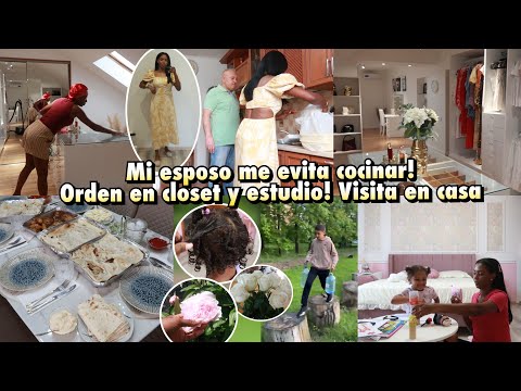 QUÉ ESTÁ HACIENDO MI HIJO?😱 ALMUERZO CON AMIGOS EN CASA☺️ ORDEN EN MI CLOSET, ESTUDIO 11,12 Jun 2025