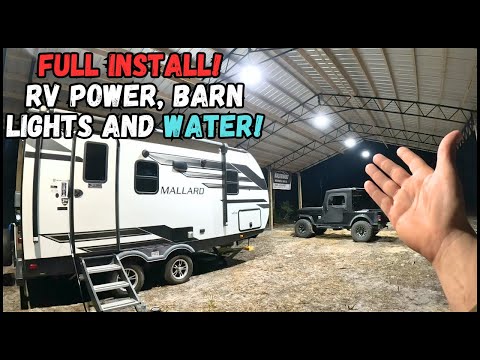 HUGE Episode! RV Power, Lights, Water And More!