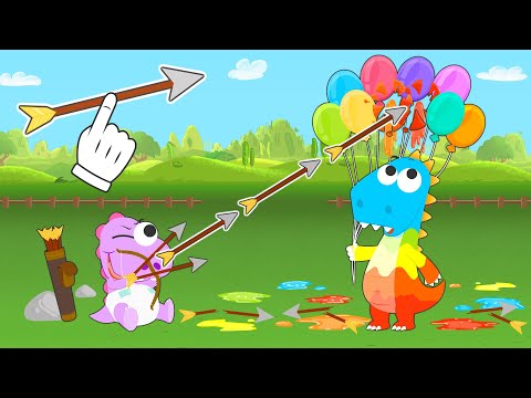 🏹🎈 Aprende con Eddie Los Colores Explotando Globos + APP GRATIS EN LA DESCRIPCIÓN