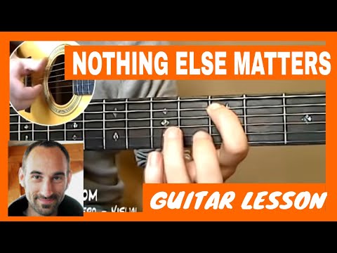 how to play metallica nothing else matters on guitar