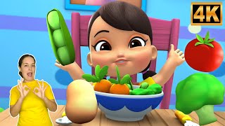 Música para Niños | Canción Infantil de Verduras en Español y Lengua de Señas 🎶