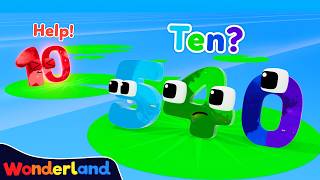 Wonderland: Adding 10's | 500 and 10's Counting Fun | Learn to Count