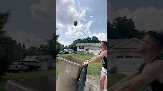 My best trash bag throws